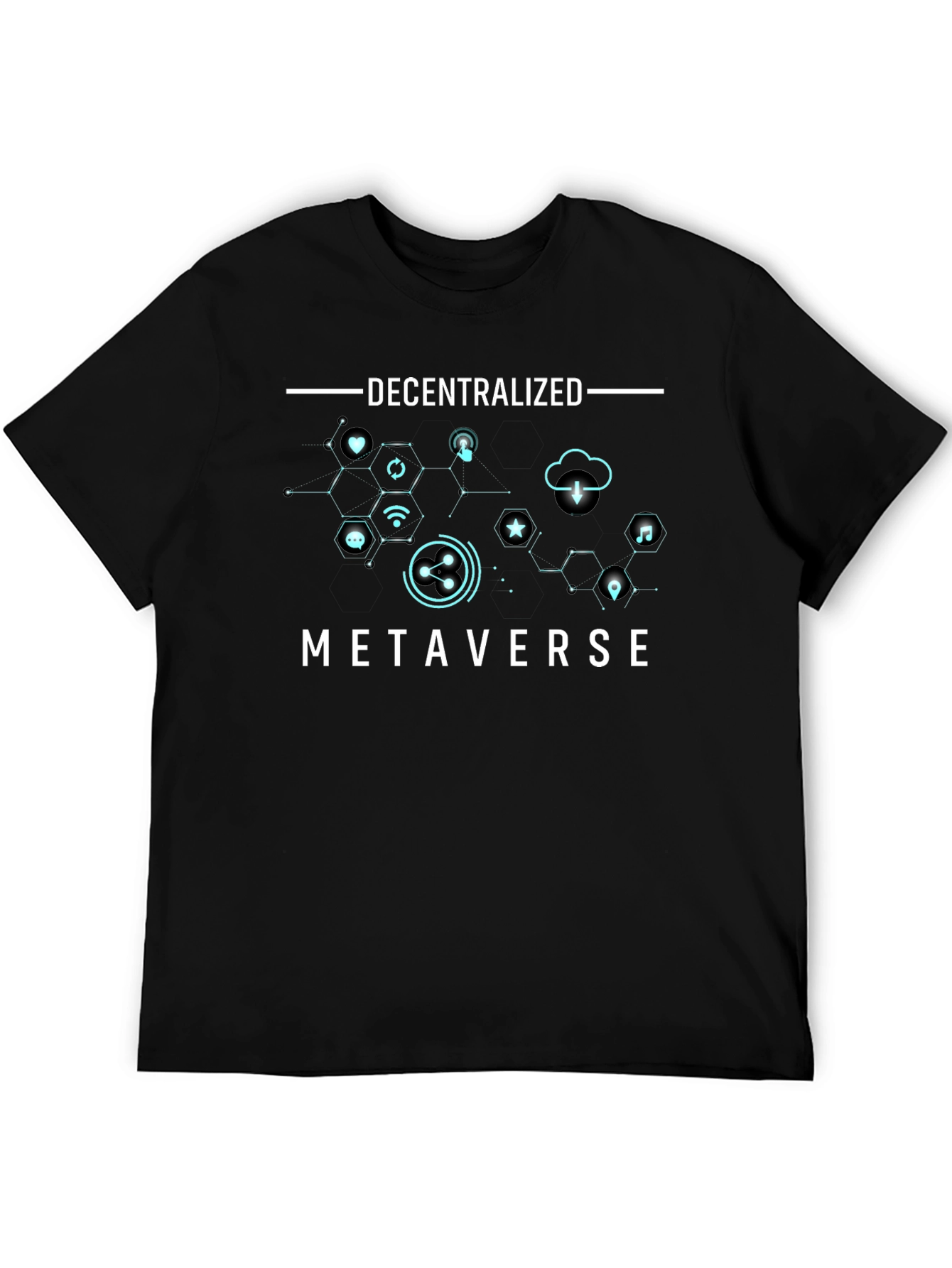 Decentralized Metaverse Black T-Shirt