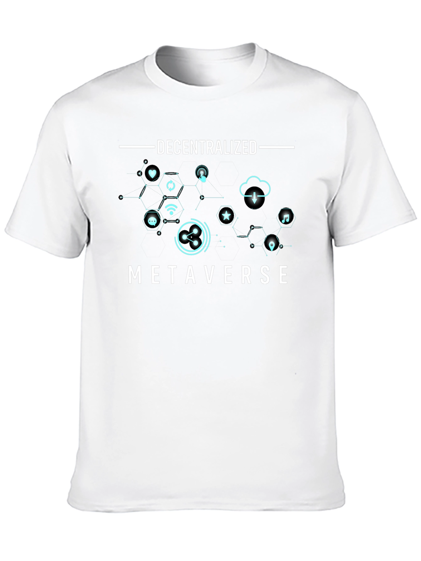 Decentralized Metaverse Black T-Shirt