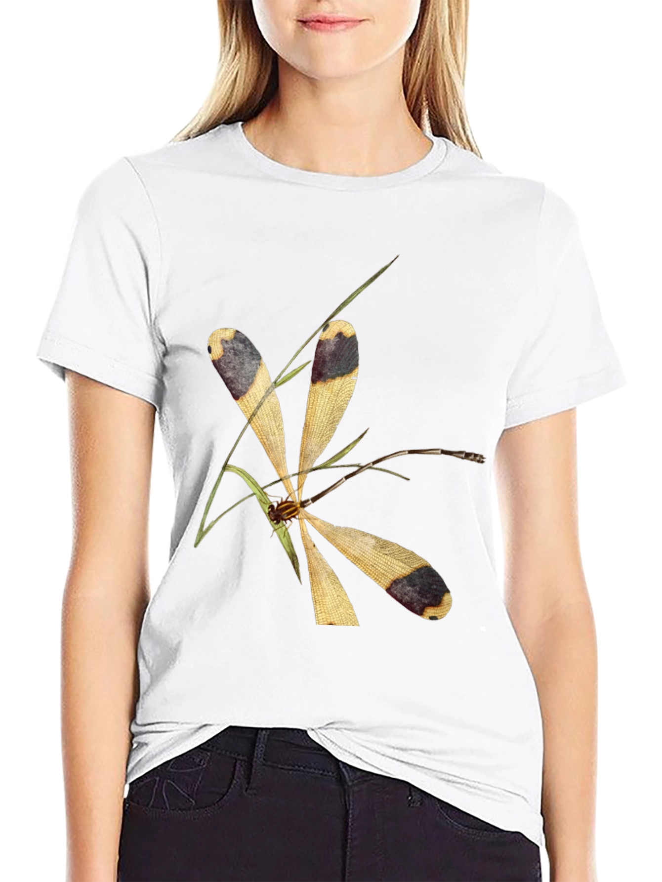 Dragonfly Graphic Tee - Nature Inspired Design