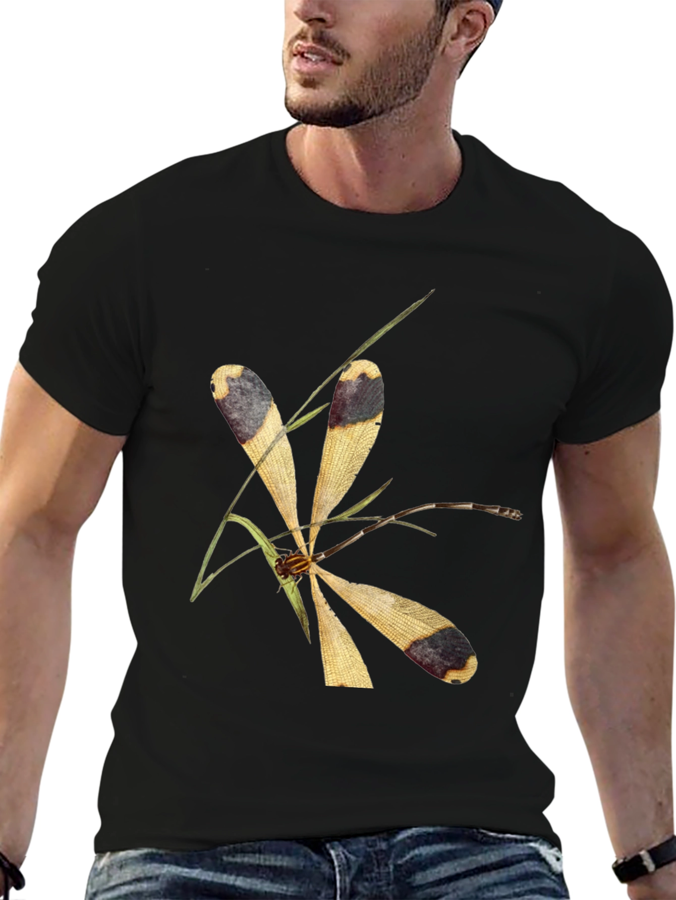Dragonfly Graphic Tee - Nature Inspired Design