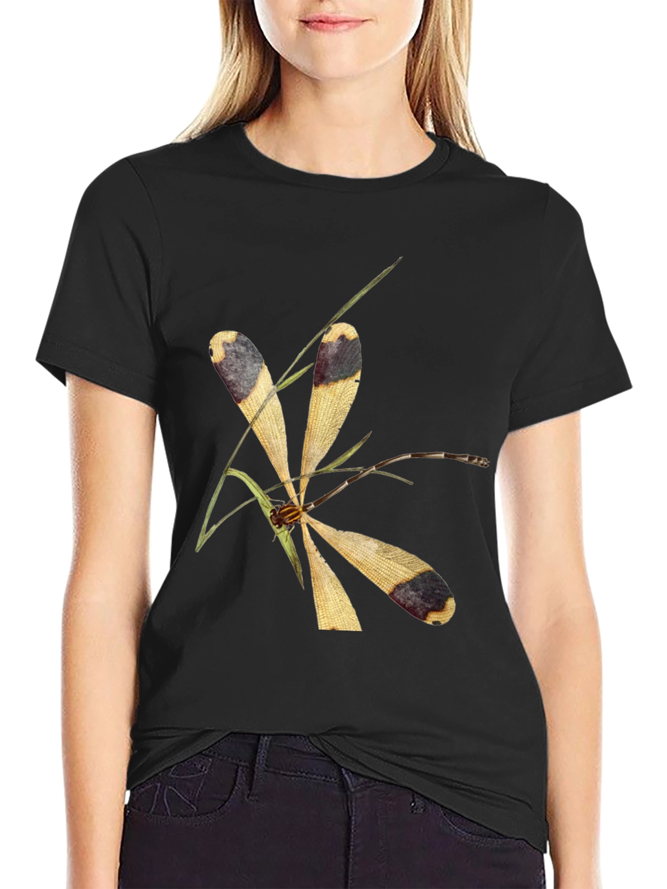 Dragonfly Graphic Tee - Nature Inspired Design
