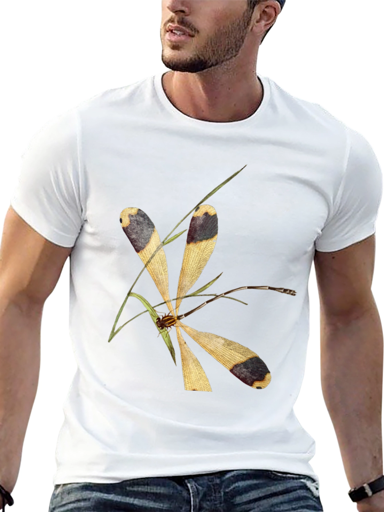 Dragonfly Graphic Tee - Nature Inspired Design