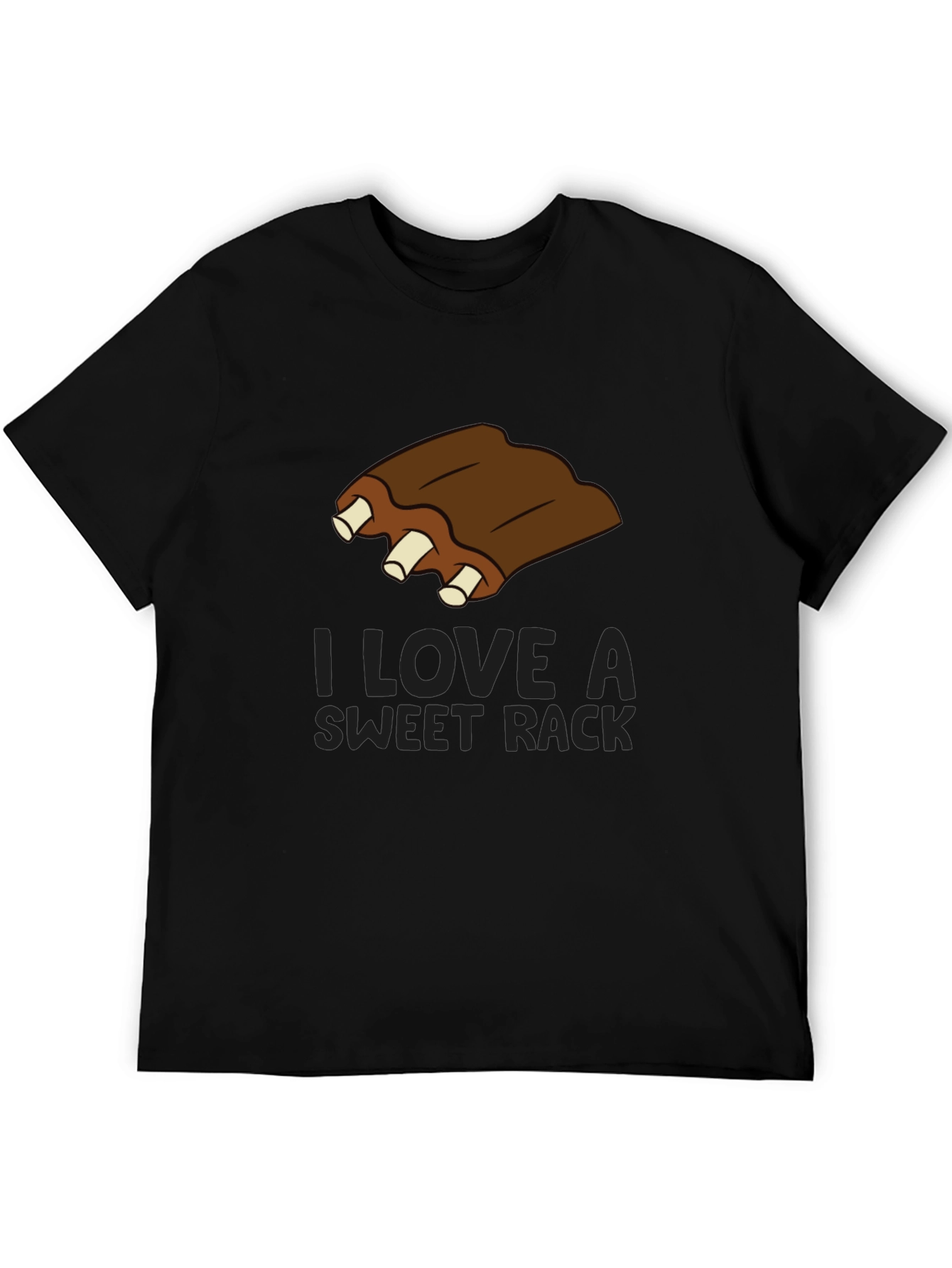 Funny Ribs T-Shirt - I Love A Sweet Rack