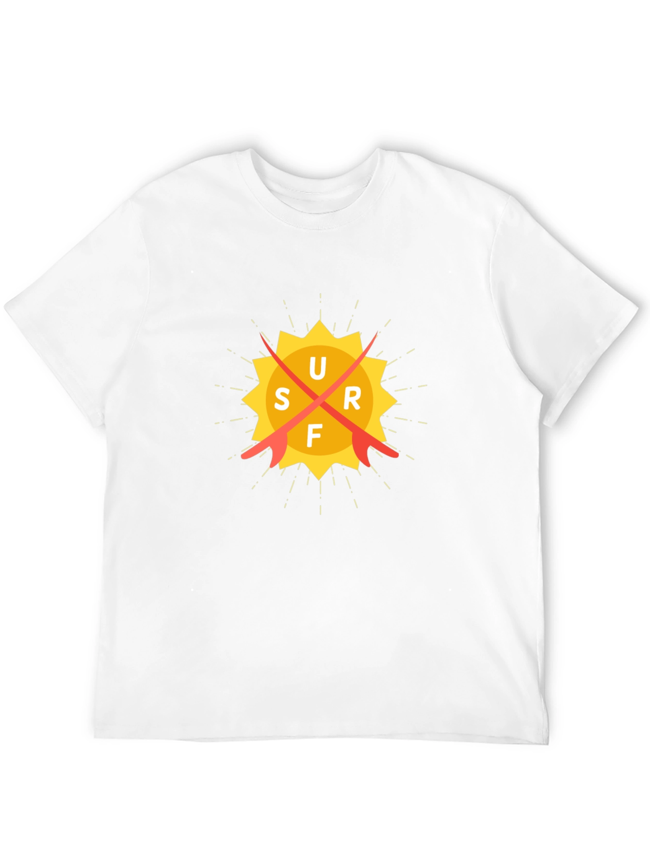 Surf Sun Graphic Tee - Black