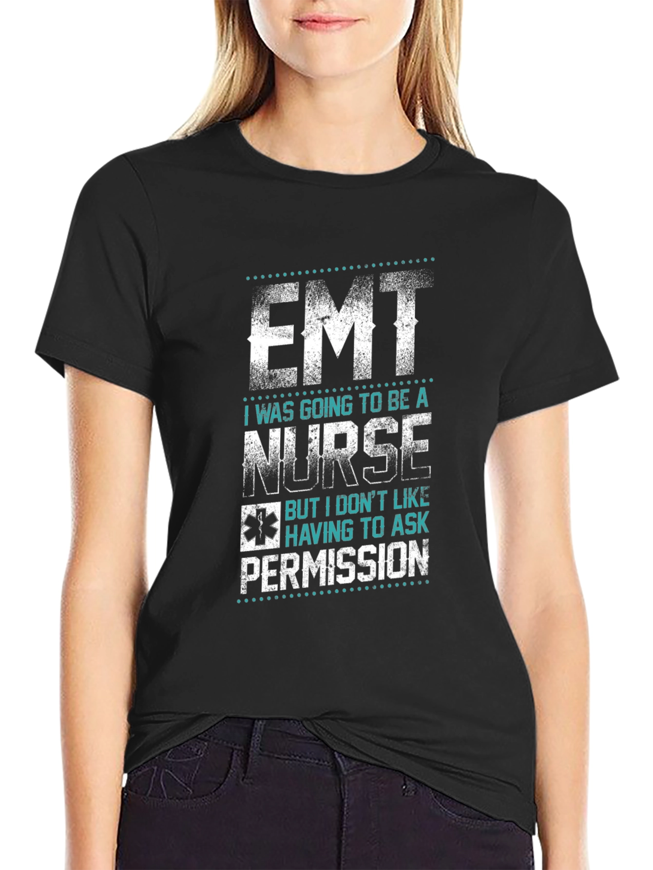 EMT Nurse Funny Graphic T-Shirt