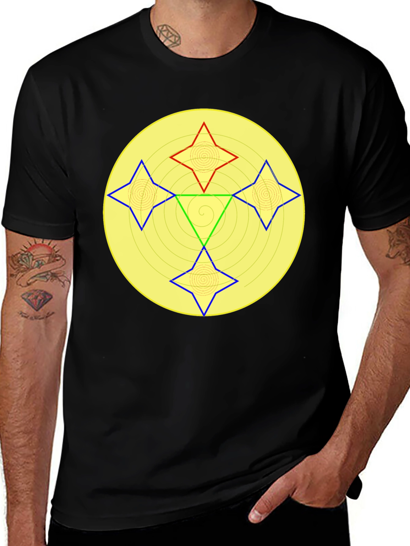 Geometric Symbol T-Shirt