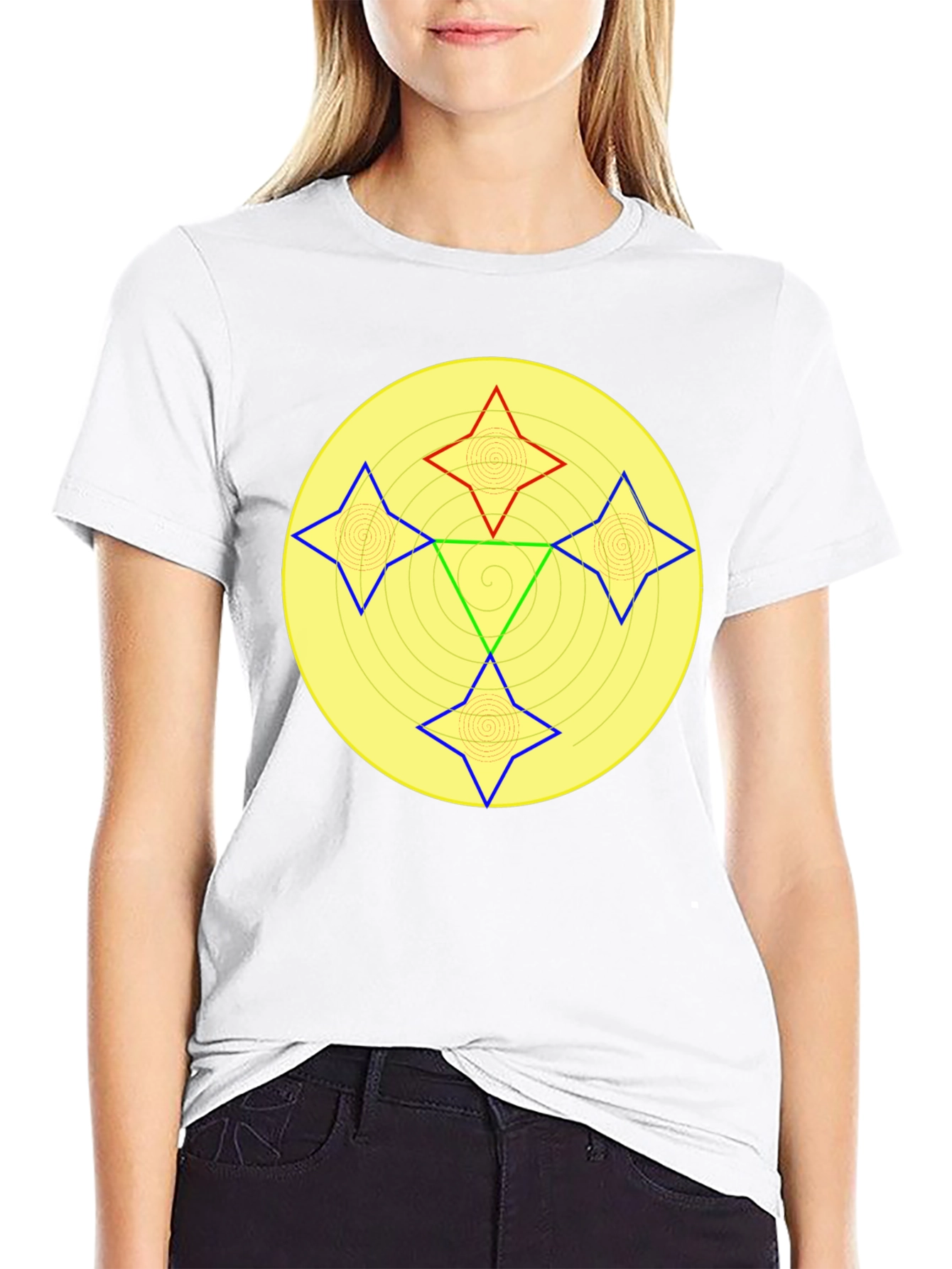 Geometric Symbol T-Shirt