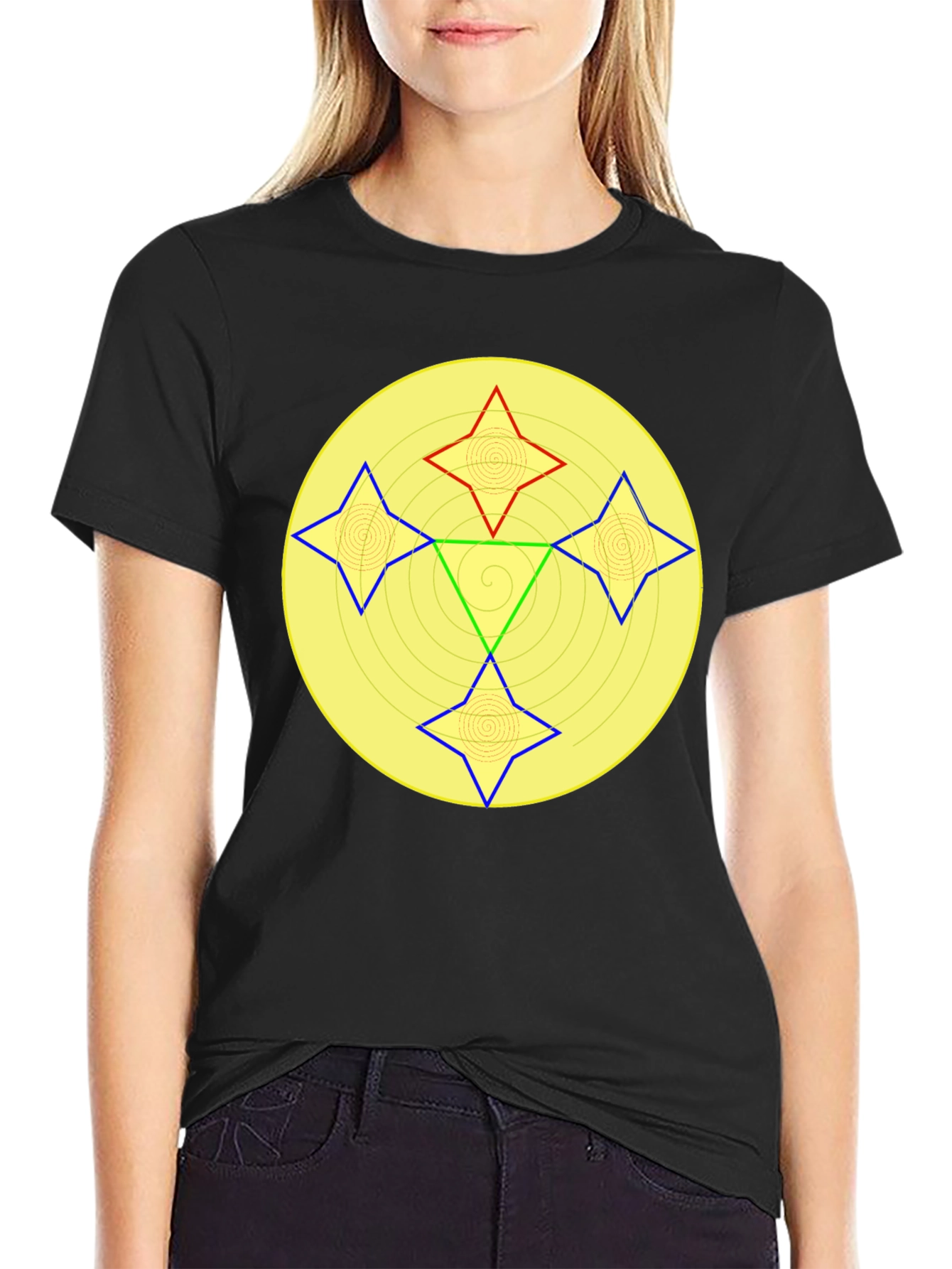 Geometric Symbol T-Shirt