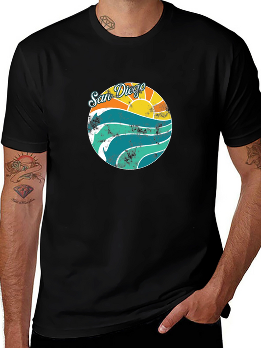 San Diego Graphic Tee - Retro Style