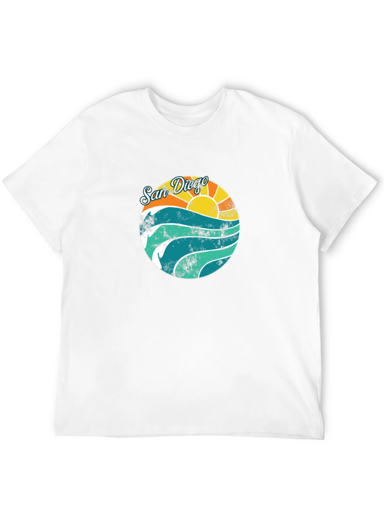 San Diego Graphic Tee - Retro Style
