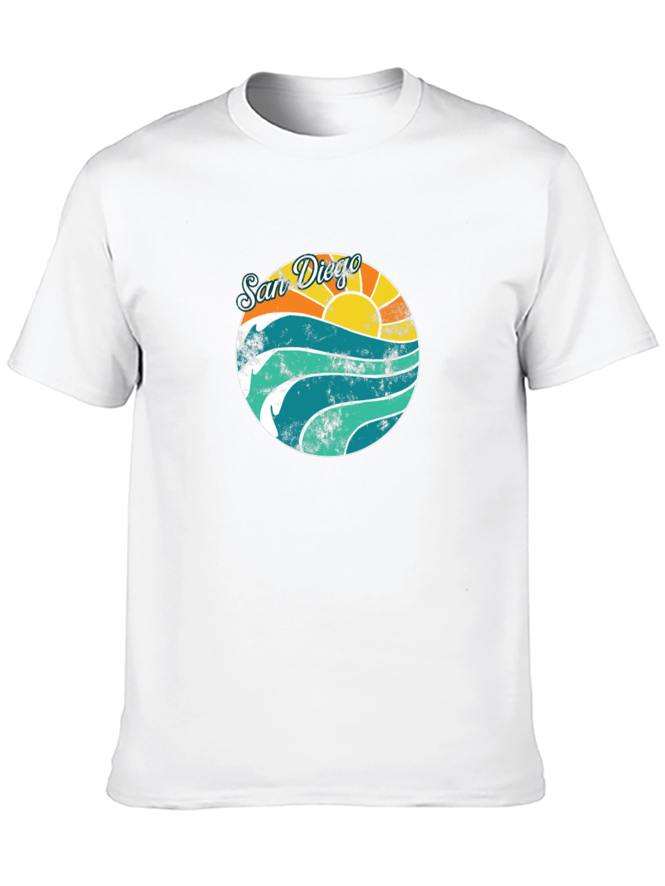 San Diego Graphic Tee - Retro Style