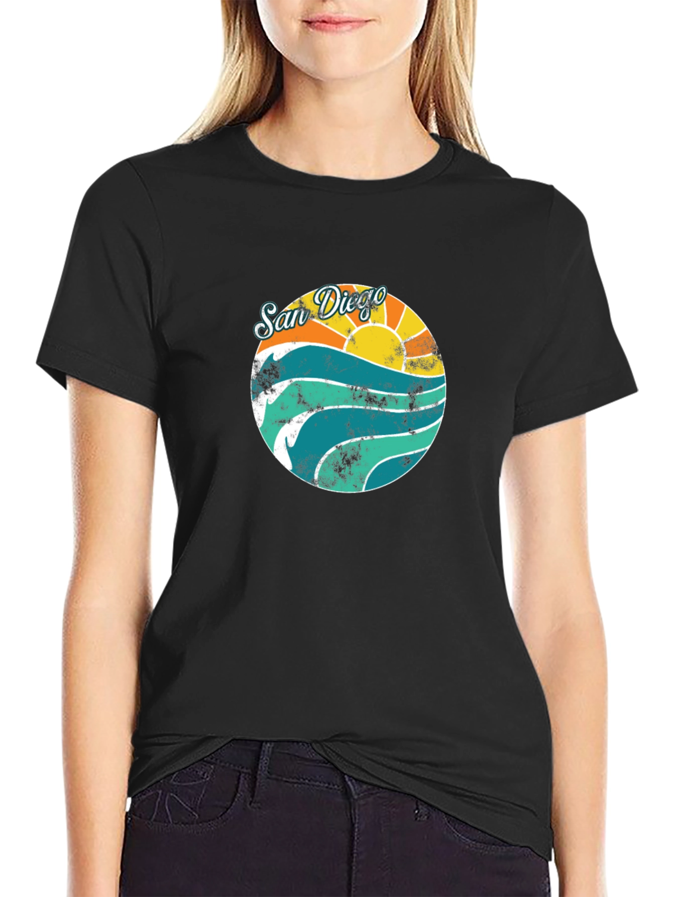 San Diego Graphic Tee - Retro Style