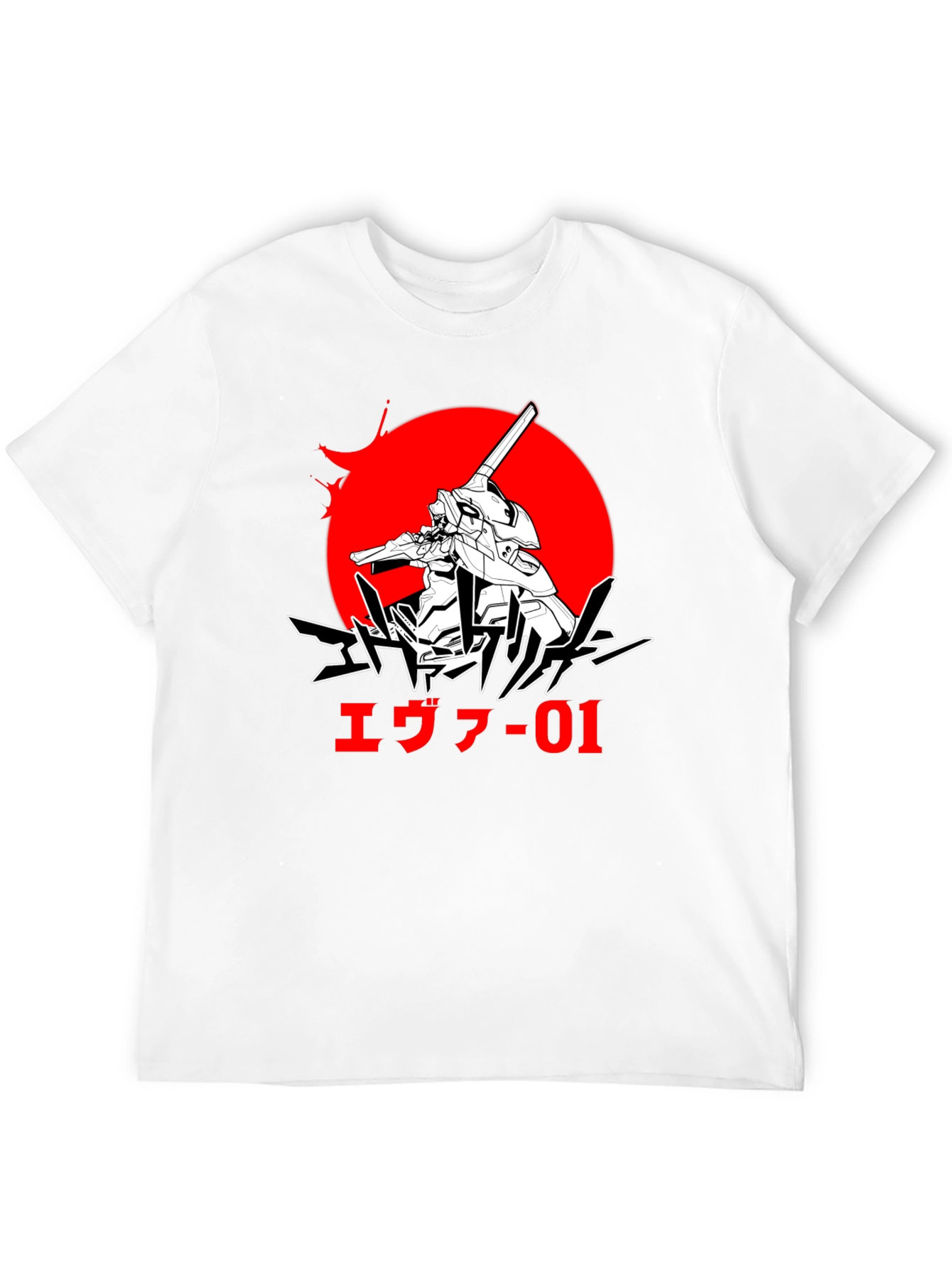 Evangelion Unit 01 Graphic T-Shirt Anime Manga Design