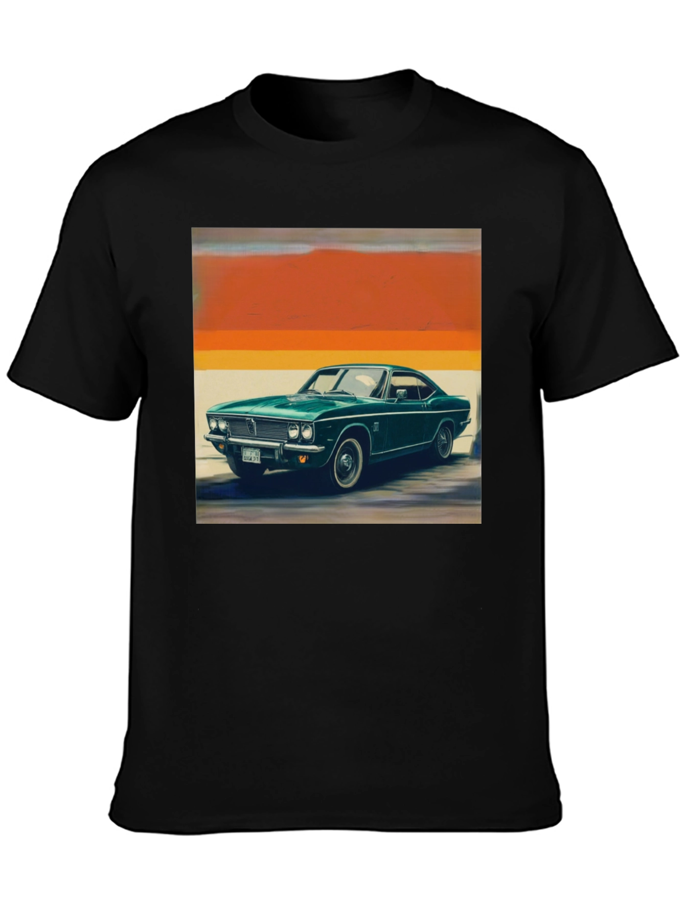 Classic Car Graphic Tee - Retro Style