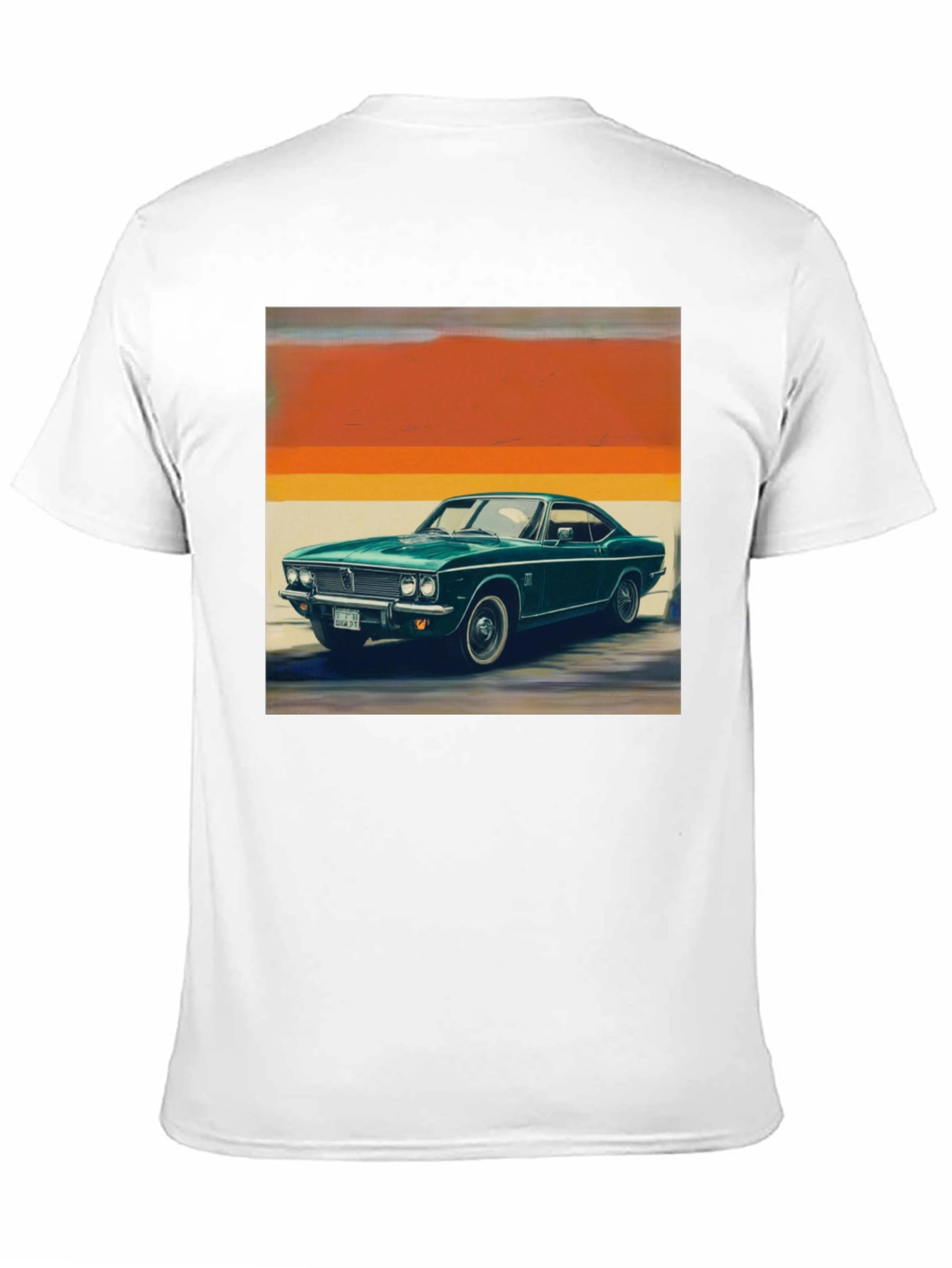 Classic Car Graphic Tee - Retro Style