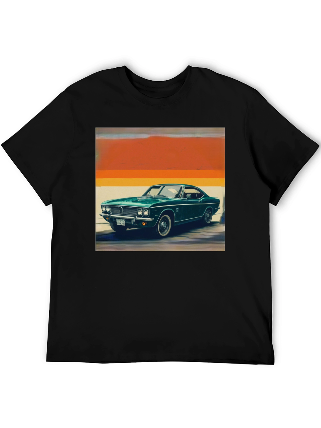 Classic Car Graphic Tee - Retro Style