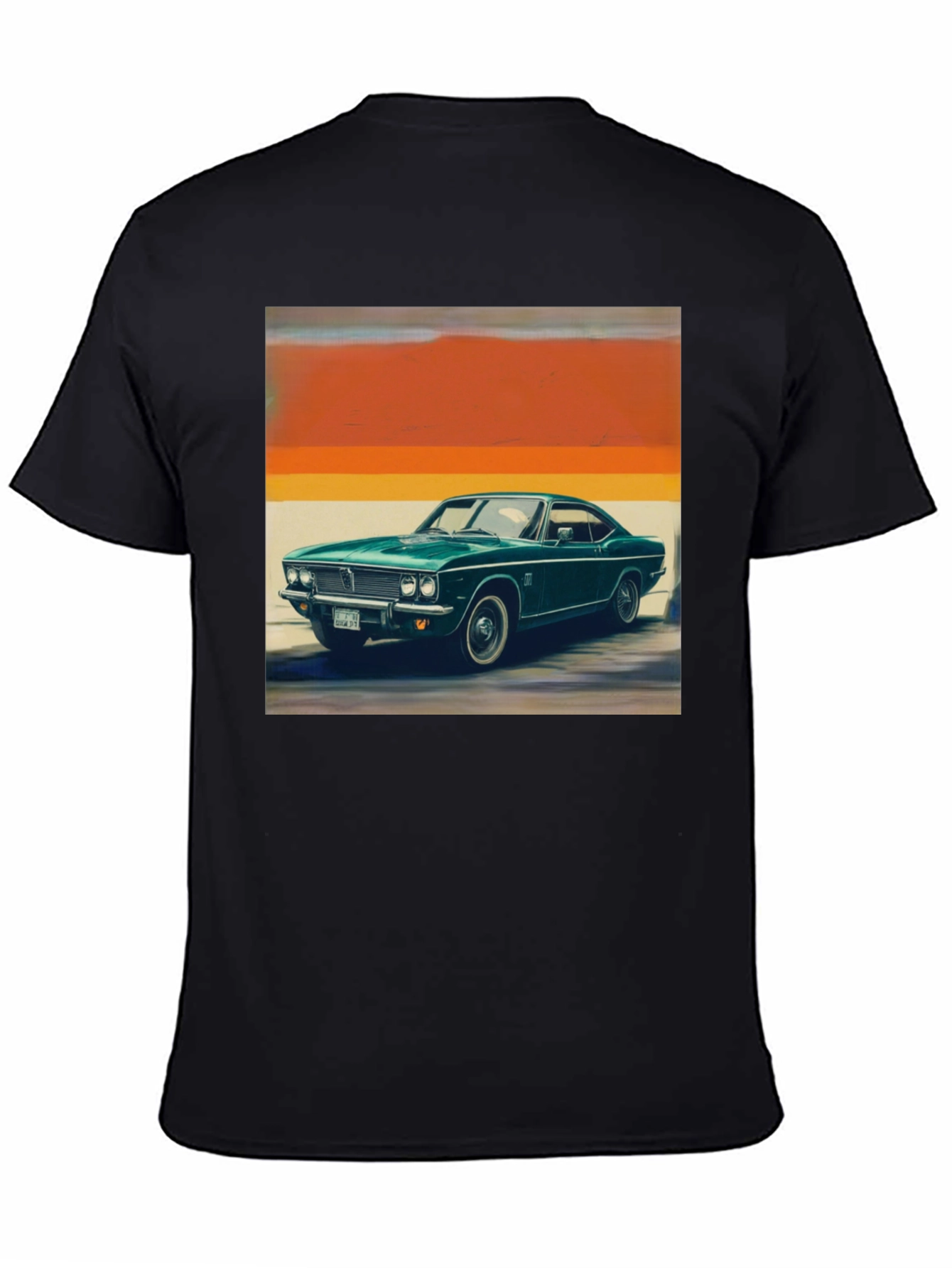 Classic Car Graphic Tee - Retro Style