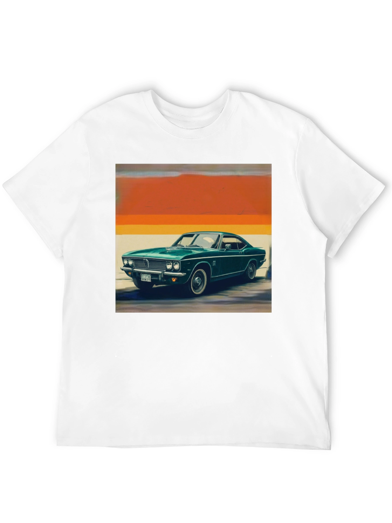 Classic Car Graphic Tee - Retro Style