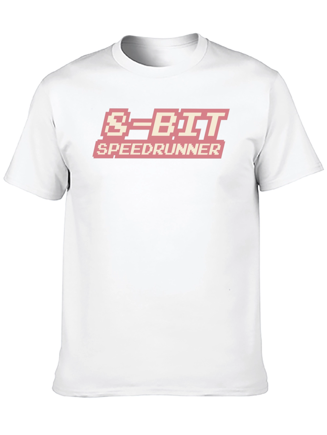8-Bit Speedrunner Black T-Shirt