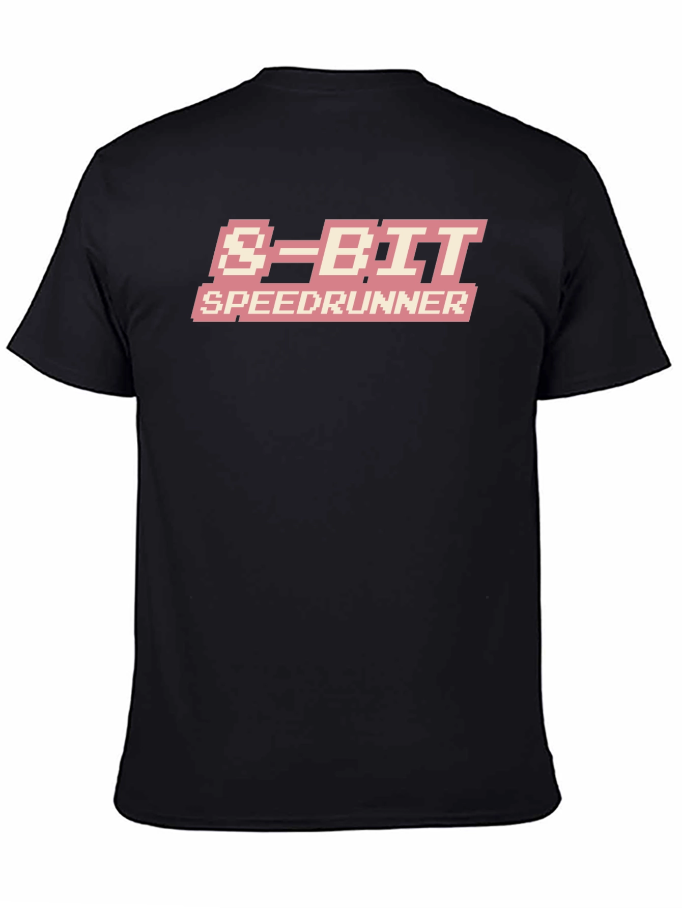 8-Bit Speedrunner Black T-Shirt