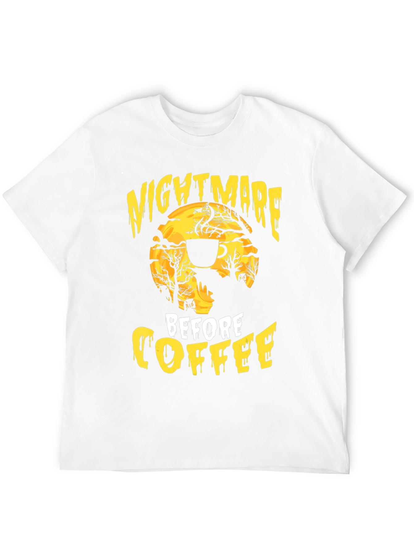 Nightmare Before Coffee Graphic T-Shirt