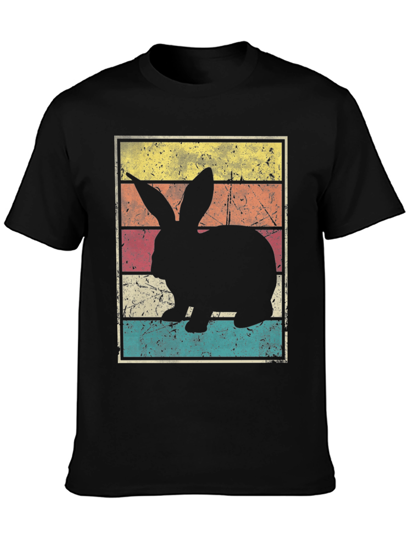 Retro Bunny Rabbit Graphic T-Shirt
