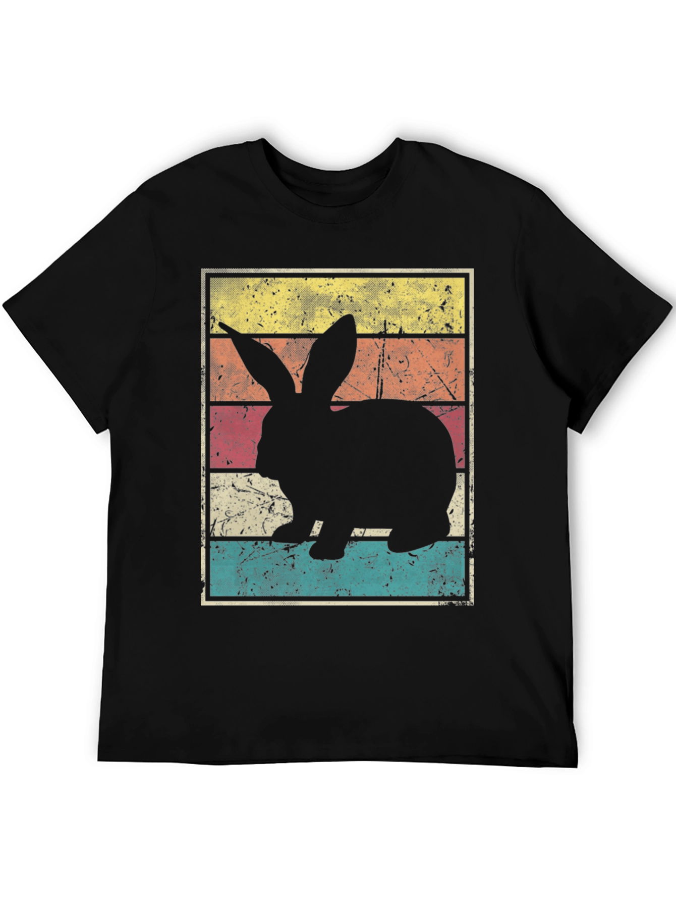 Retro Bunny Rabbit Graphic T-Shirt