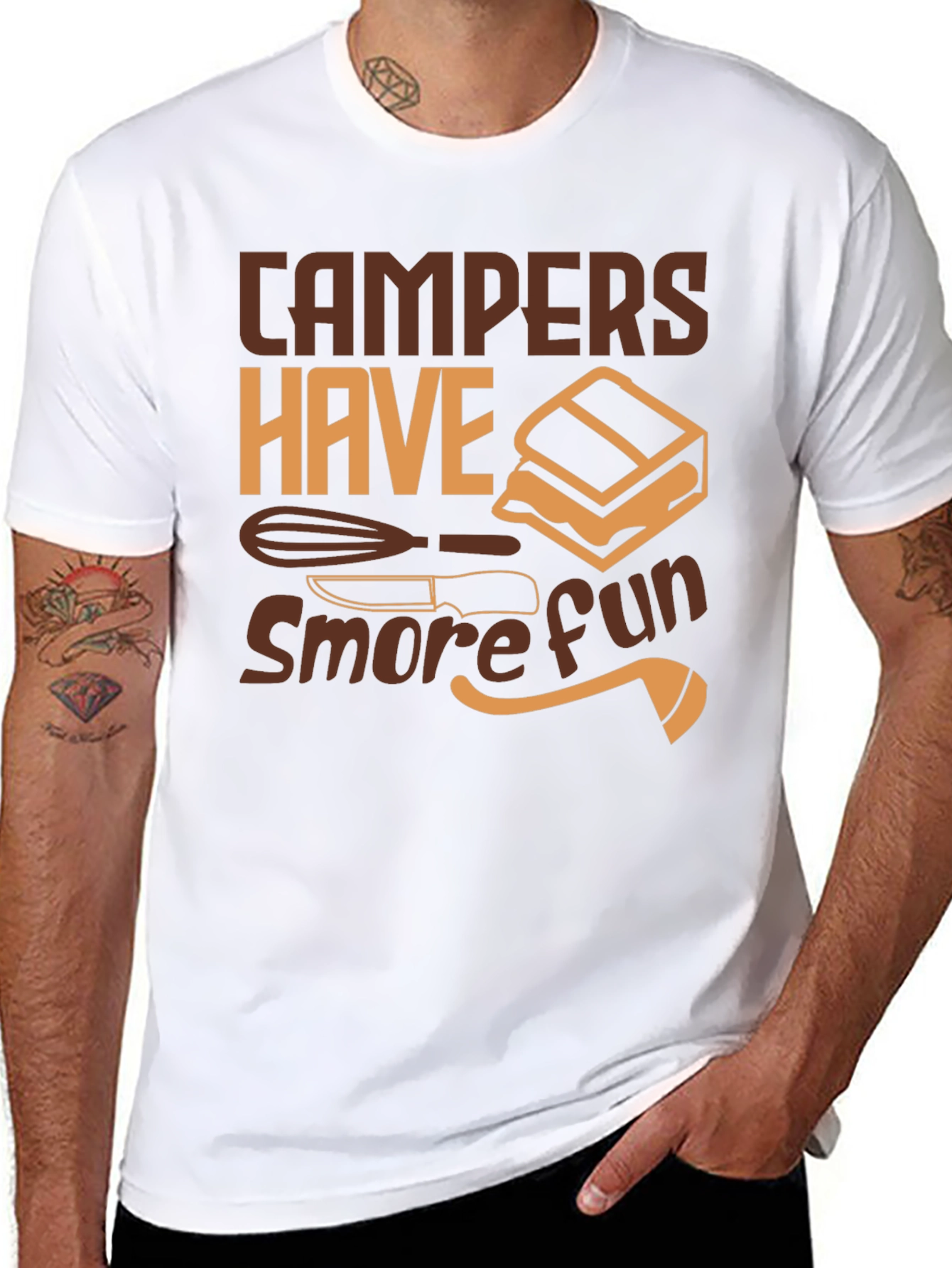 Campers Have Smore Fun Graphic Tee