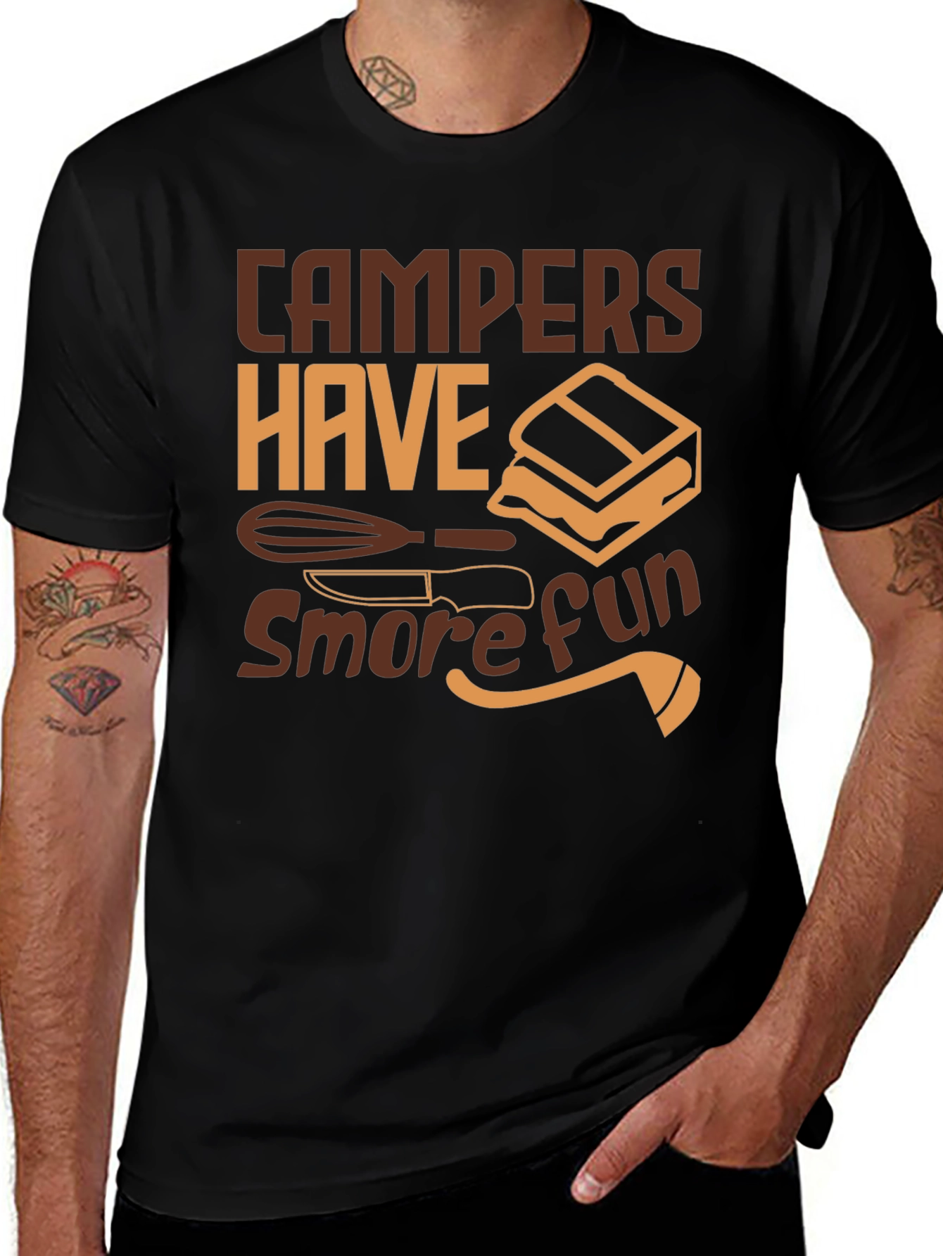 Campers Have Smore Fun Graphic Tee
