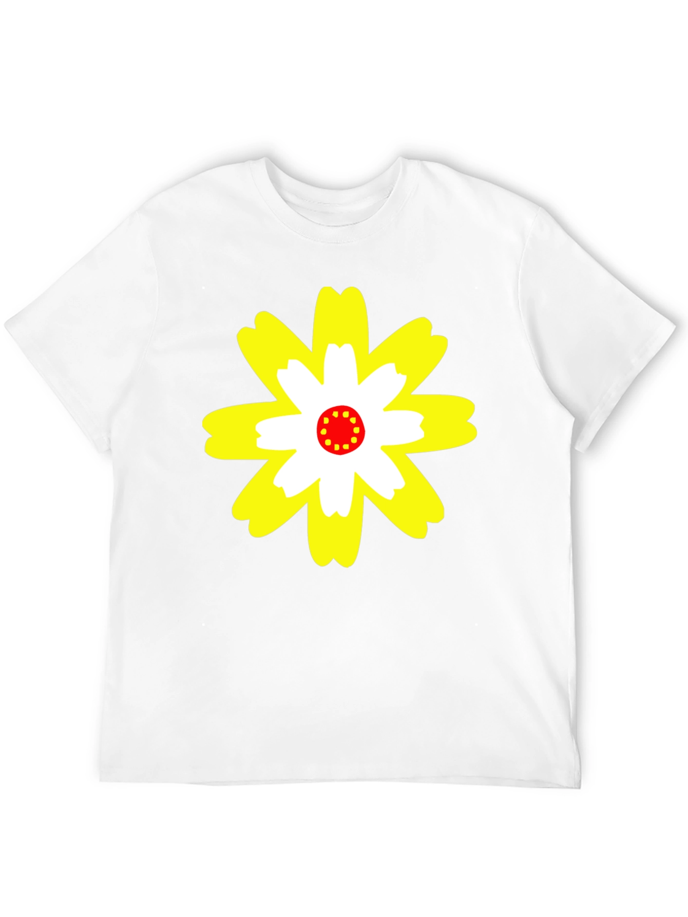 Flower Power Graphic Tee - Black