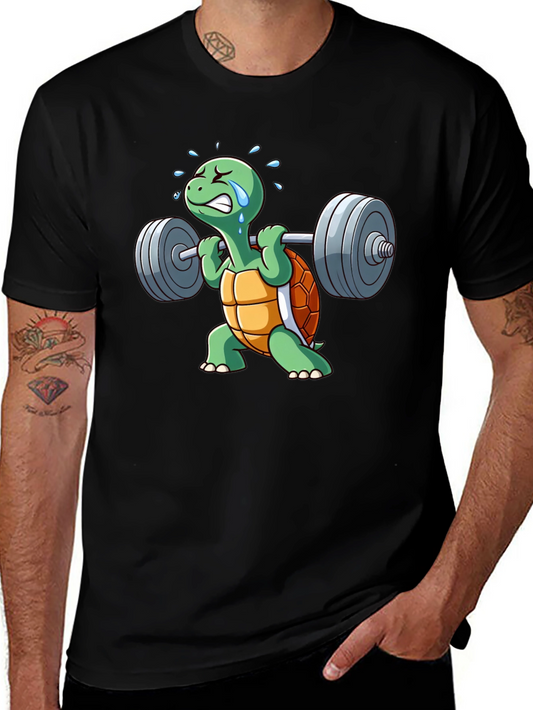 Turtle Gym T-Shirt - Funny Weightlifting Design