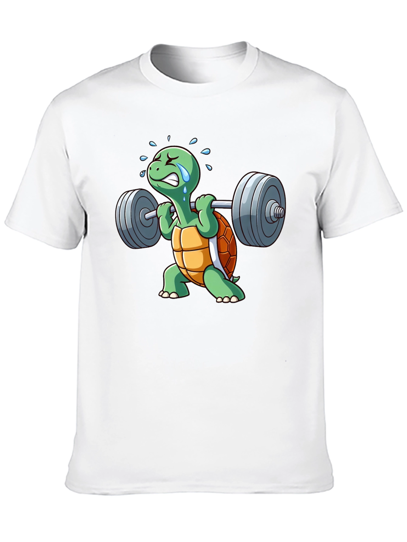 Turtle Gym T-Shirt - Funny Weightlifting Design