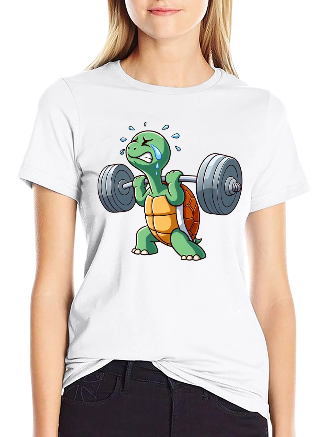 Turtle Gym T-Shirt - Funny Weightlifting Design