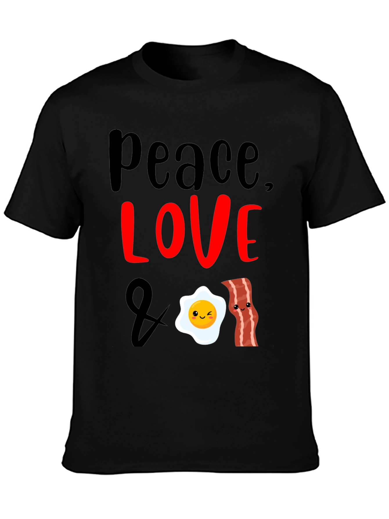 Peace Love and Bacon T-Shirt