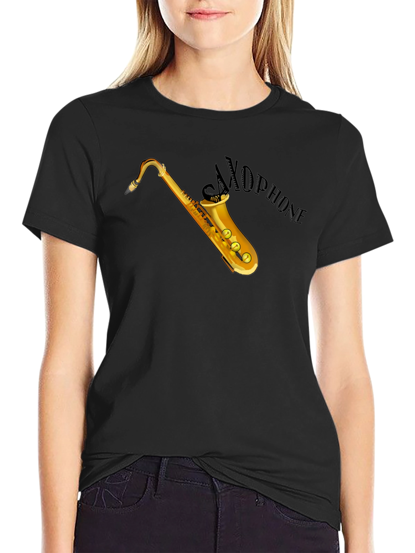 Saxophone T-Shirt - Music Lover Tee