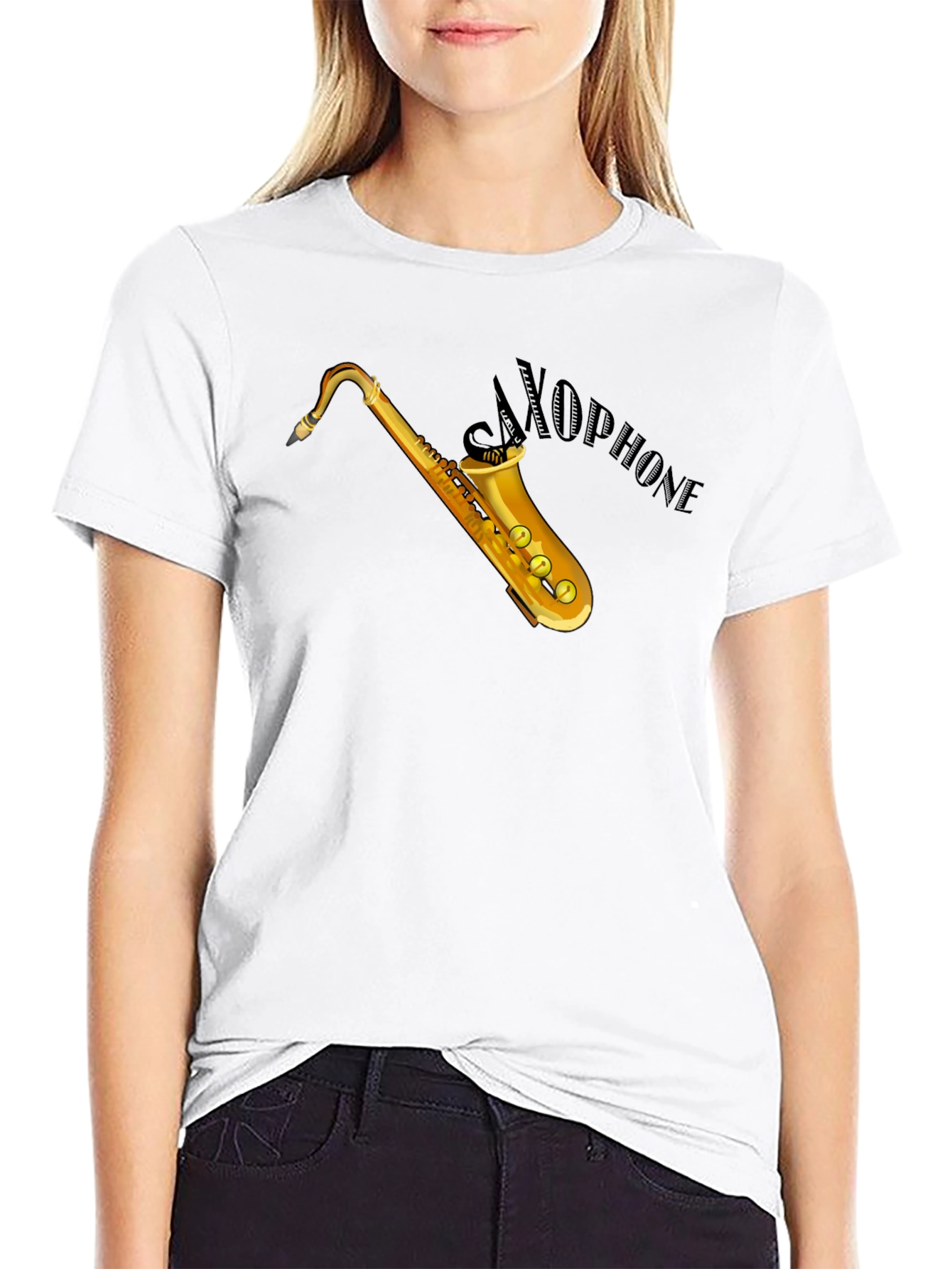 Saxophone T-Shirt - Music Lover Tee