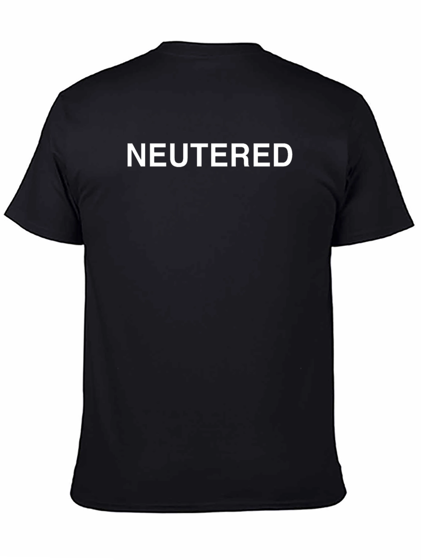 Neutered Graphic Tee - Bold Statement T-Shirt
