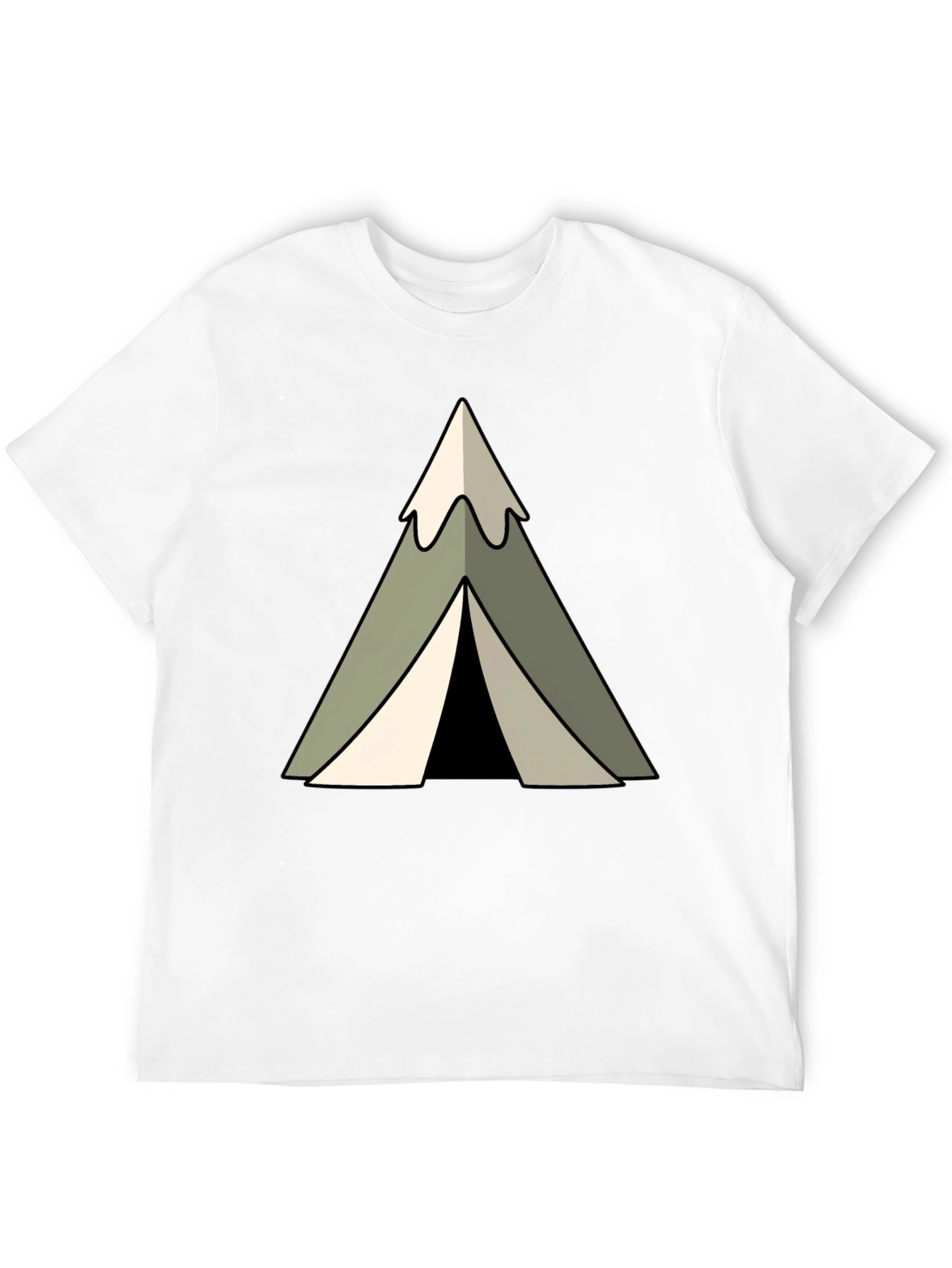 Camping Tent Graphic Tee - Adventure Awaits