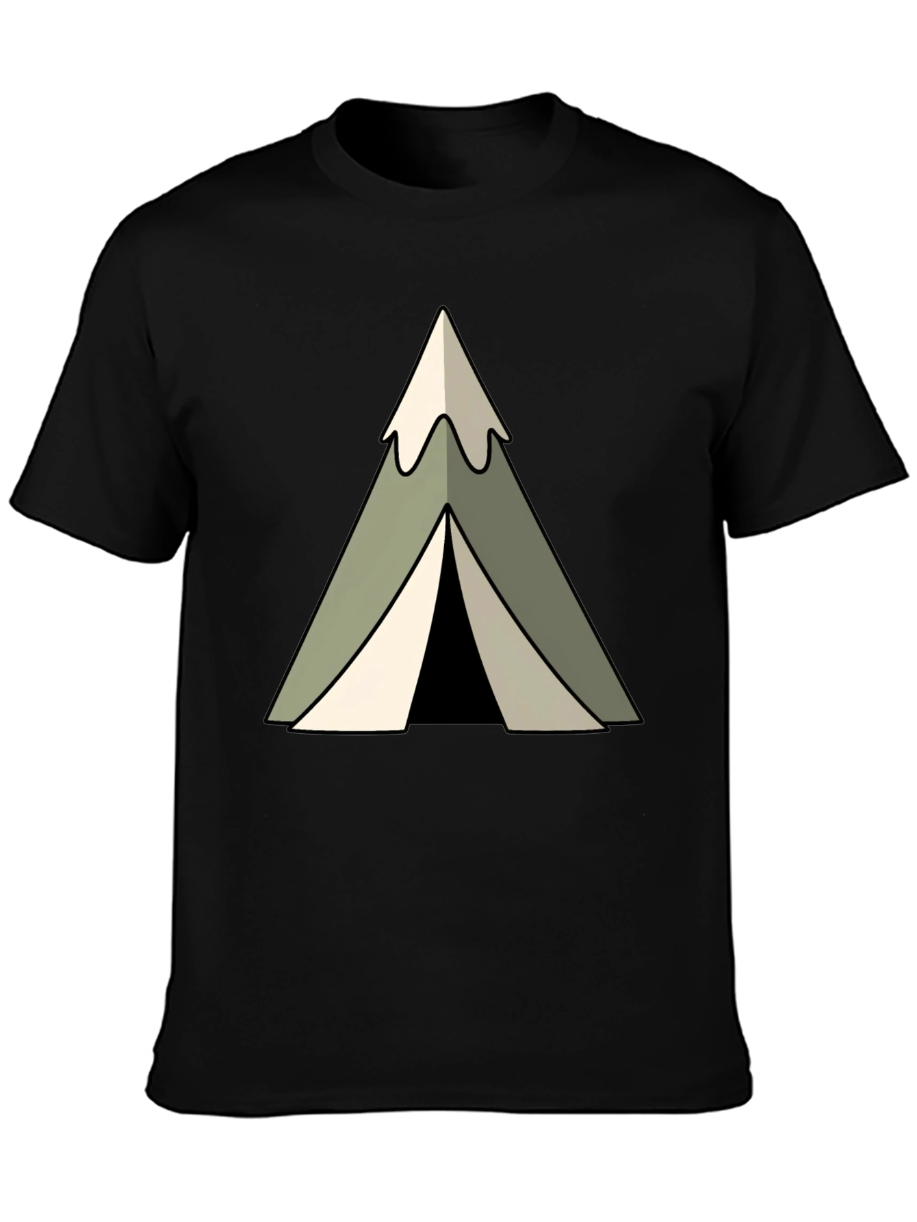 Camping Tent Graphic Tee - Adventure Awaits