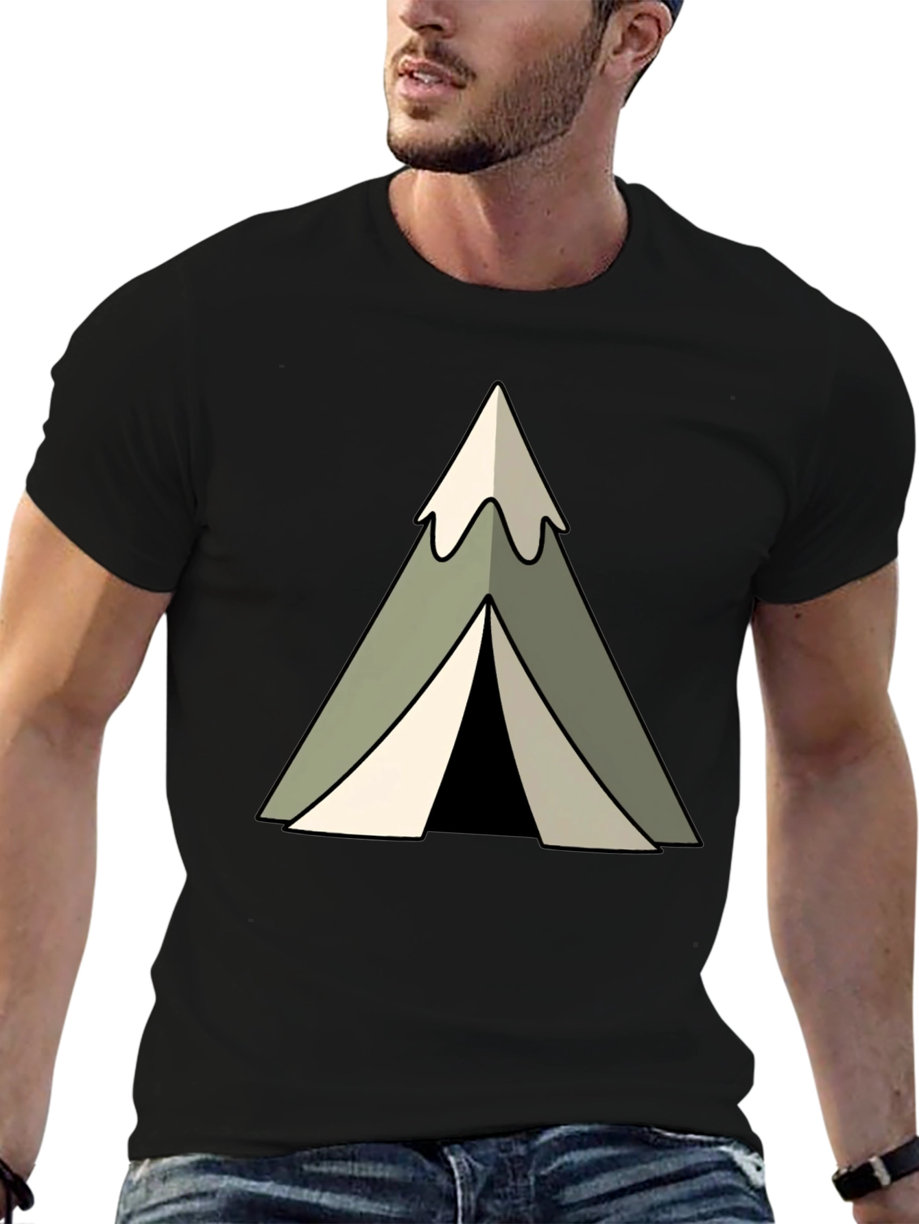 Camping Tent Graphic Tee - Adventure Awaits