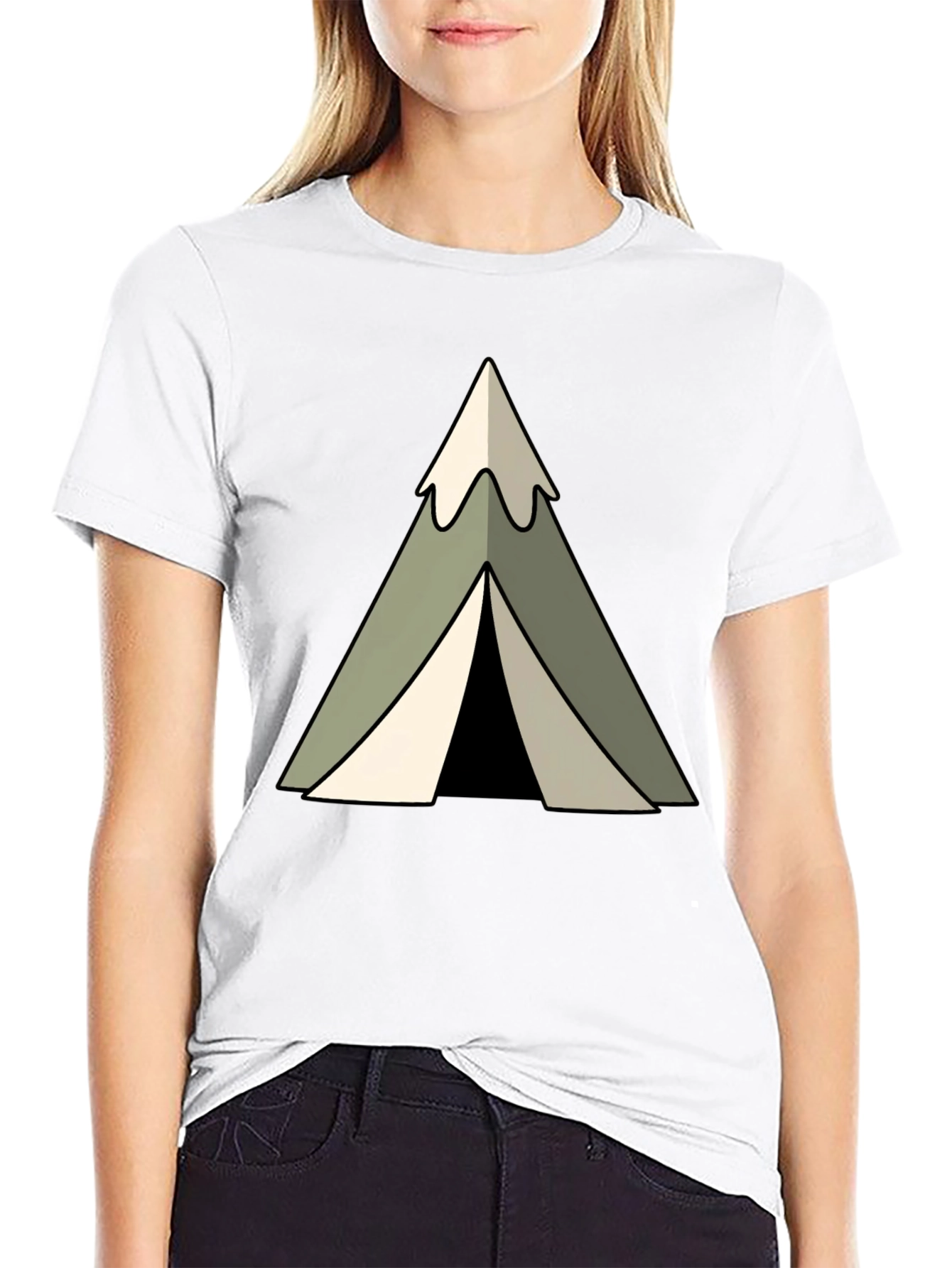 Camping Tent Graphic Tee - Adventure Awaits