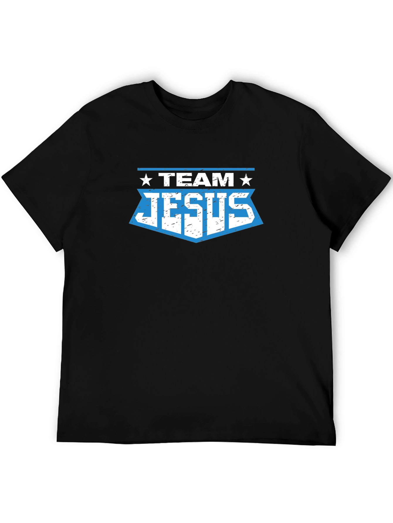 Team Jesus Graphic T-Shirt - Black