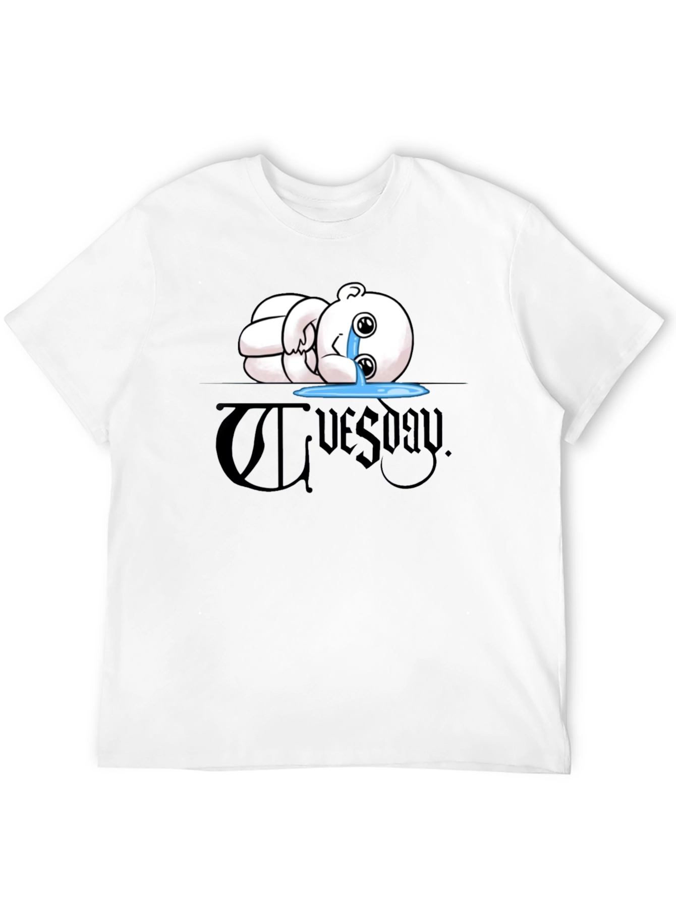 Tuesday Graphic Tee - Mens Black T-Shirt