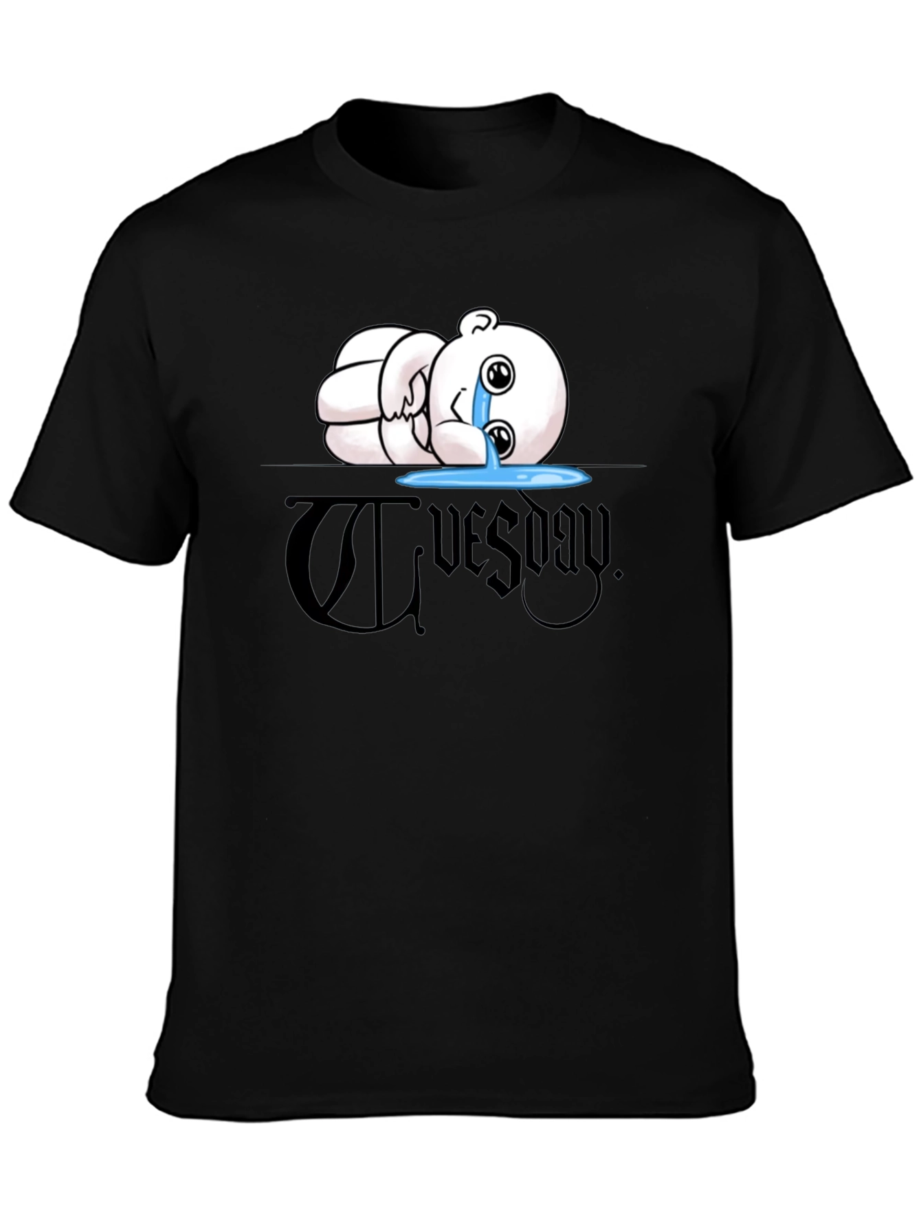 Tuesday Graphic Tee - Mens Black T-Shirt