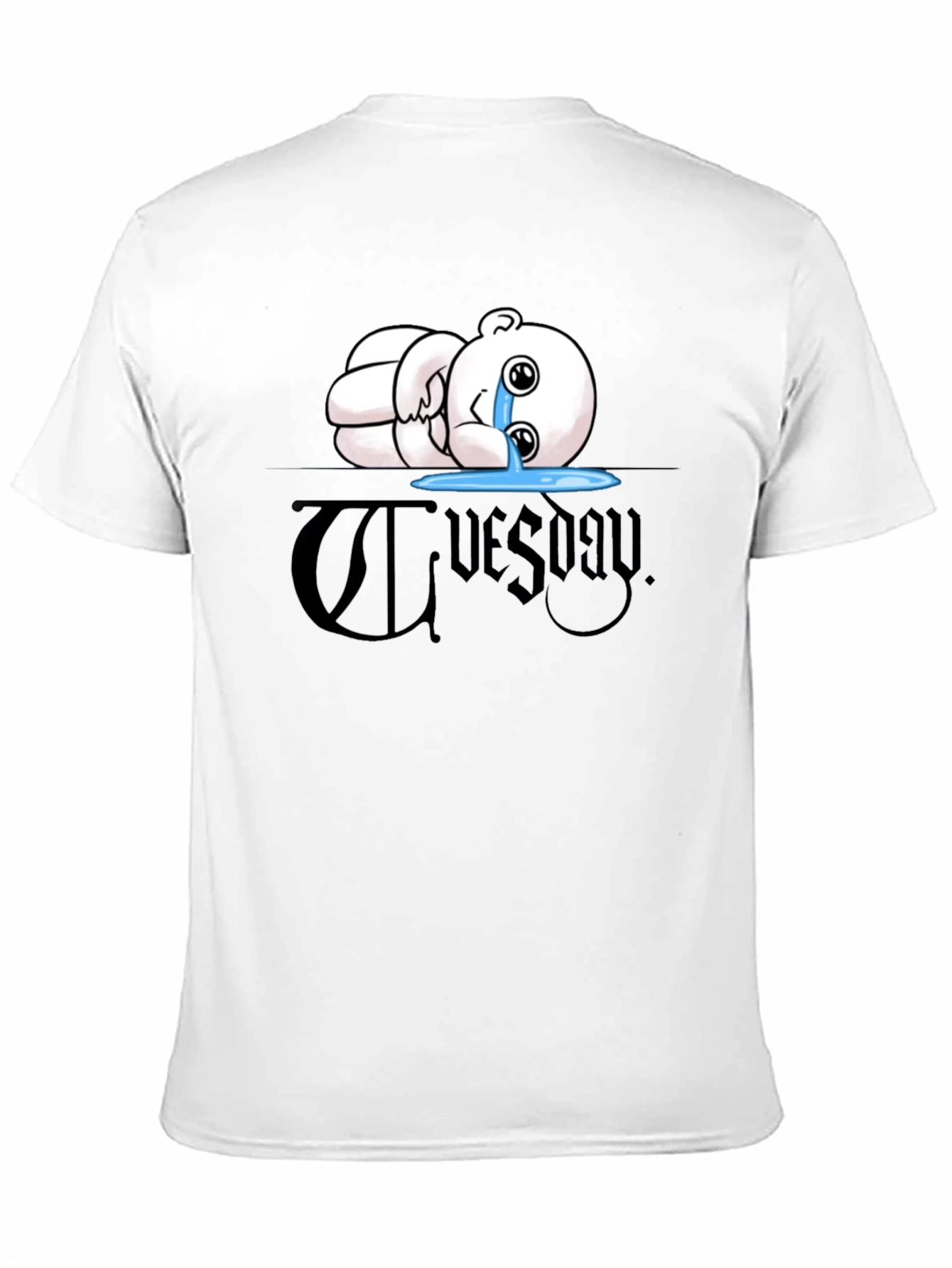 Tuesday Graphic Tee - Mens Black T-Shirt