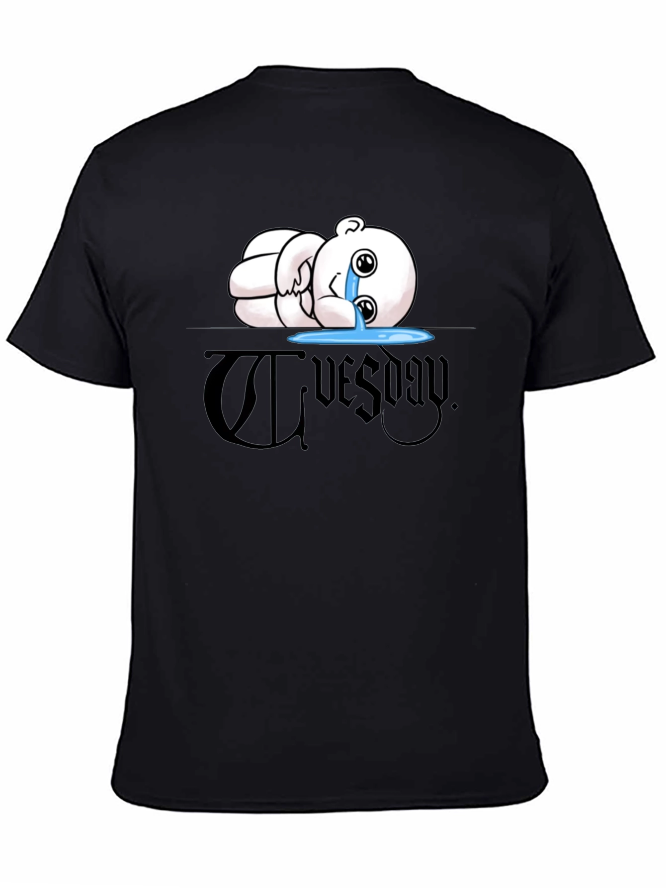 Tuesday Graphic Tee - Mens Black T-Shirt