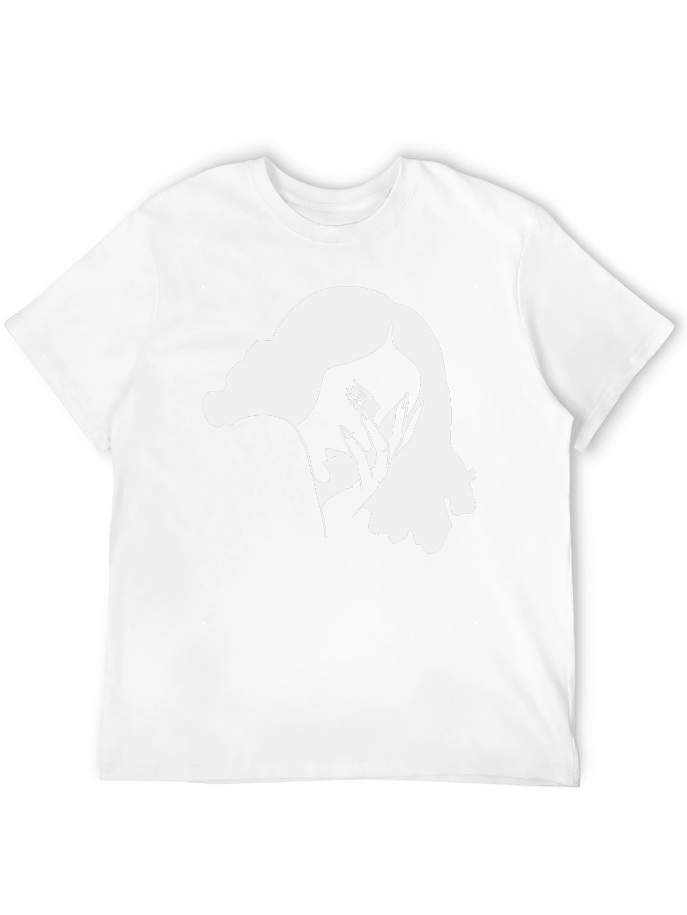 Mystic Woman Graphic Tee - Black Cotton T-Shirt