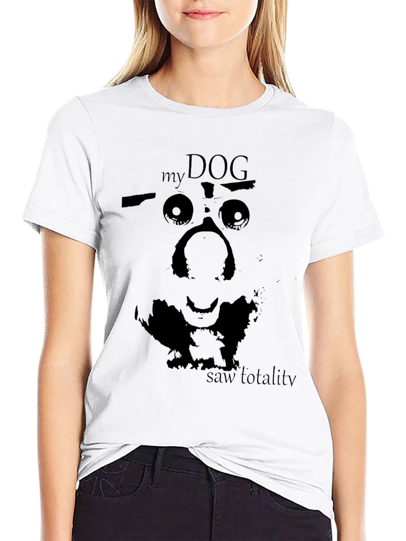 My Dog Saw Totality Graphic T-Shirt