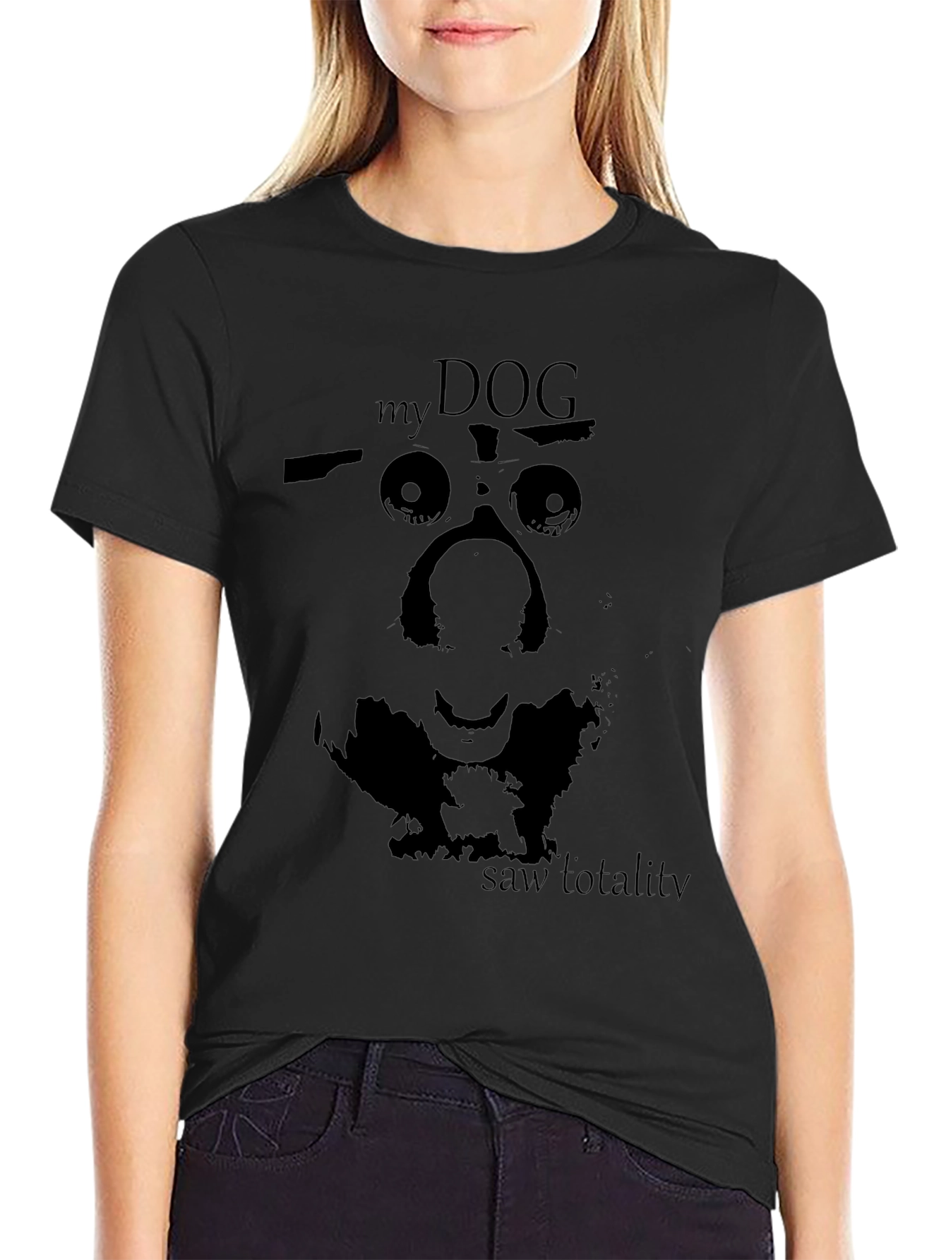 My Dog Saw Totality Graphic T-Shirt