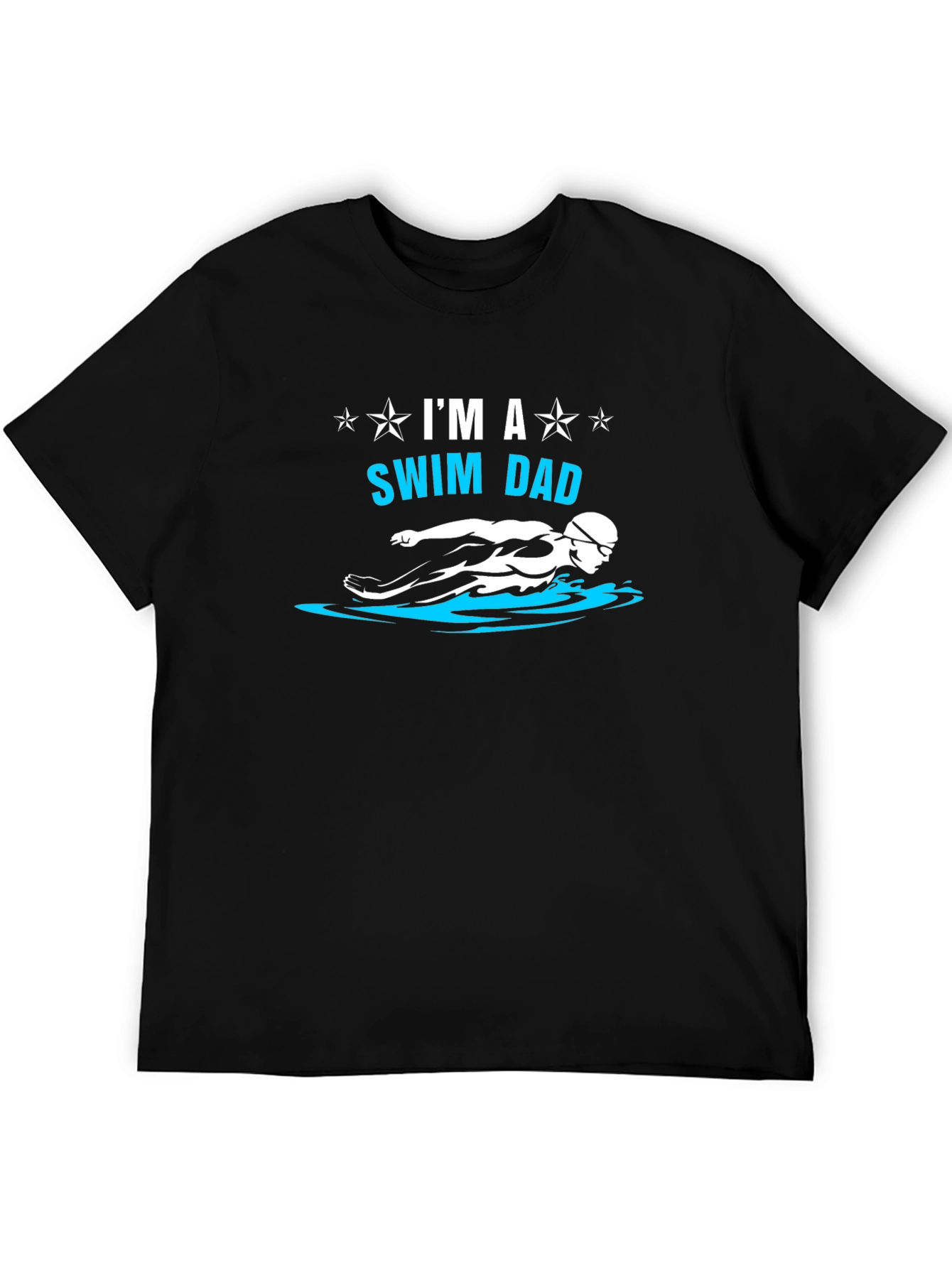 Swim Dad T-Shirt - Gift for Swimmer Dads